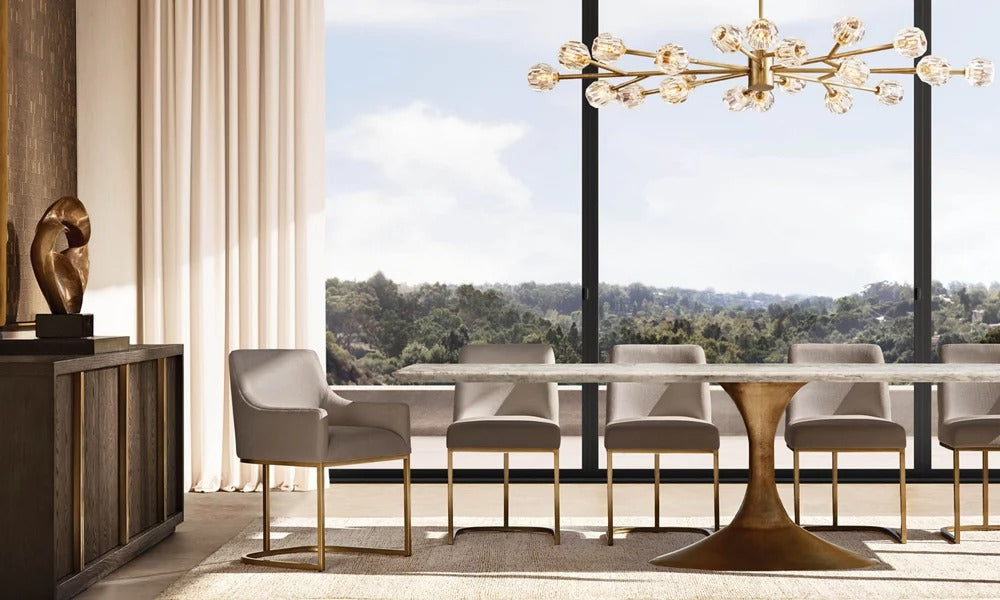 Bouvelle de Cristal Glass Round Chandelier 72"
