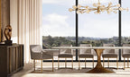 Bouvelle de Cristal Glass Round Chandelier 72"