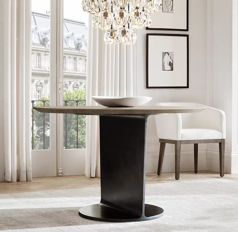 Bouvelle de Cristal Glass Round Cluster Chandelier 19"