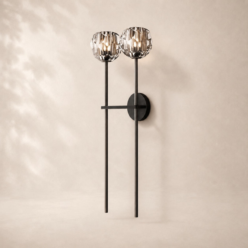 Bouvelle de Cristal Sconce