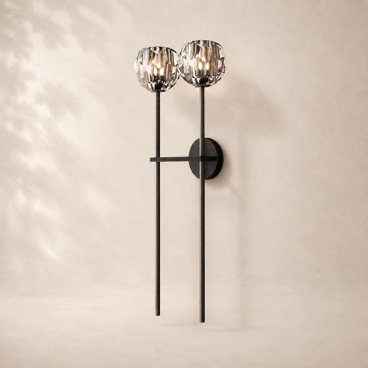 Bouvelle de Cristal Sconce