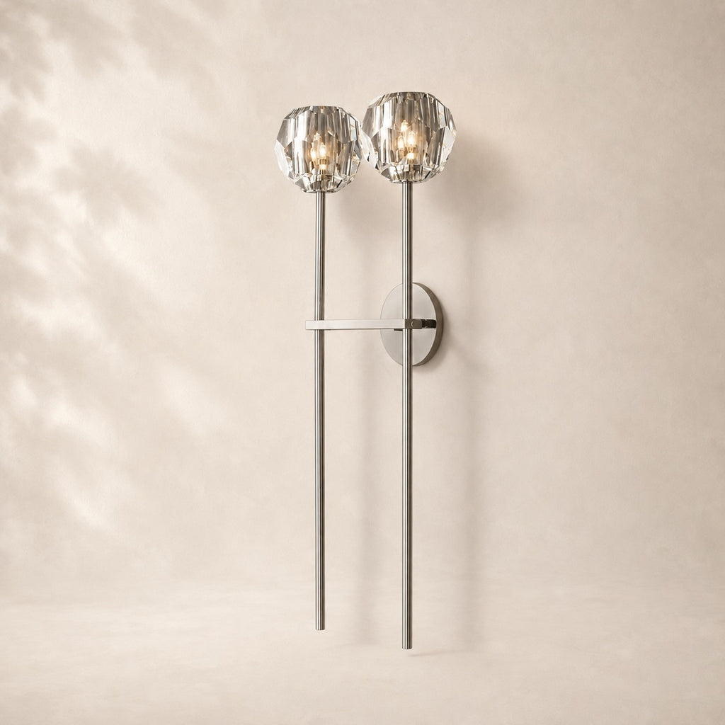 Bouvelle de Cristal Sconce