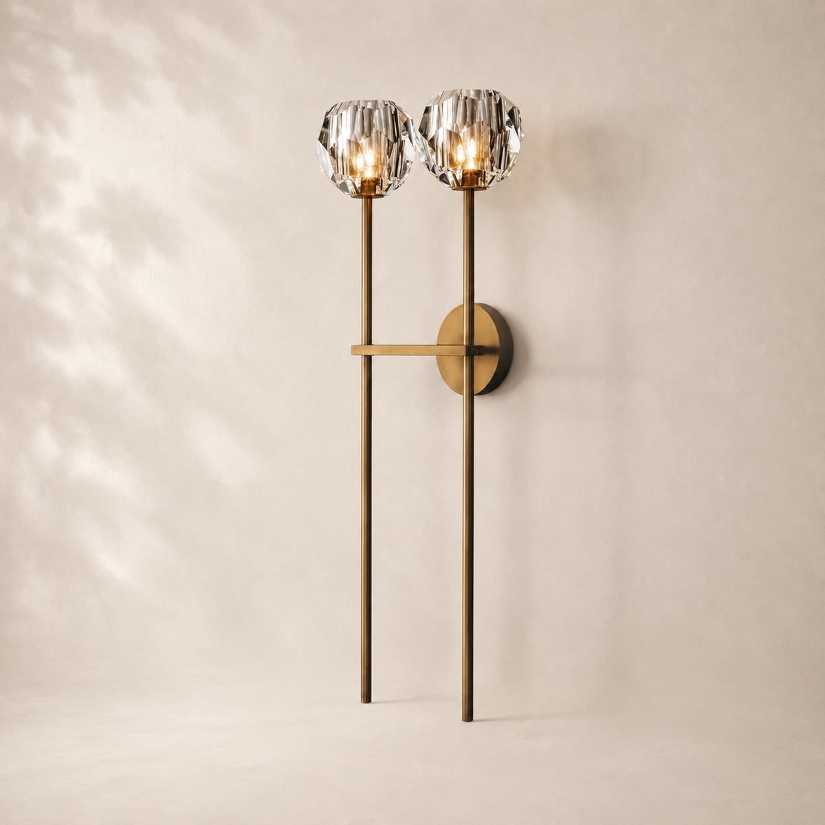 Bouvelle de Cristal Sconce