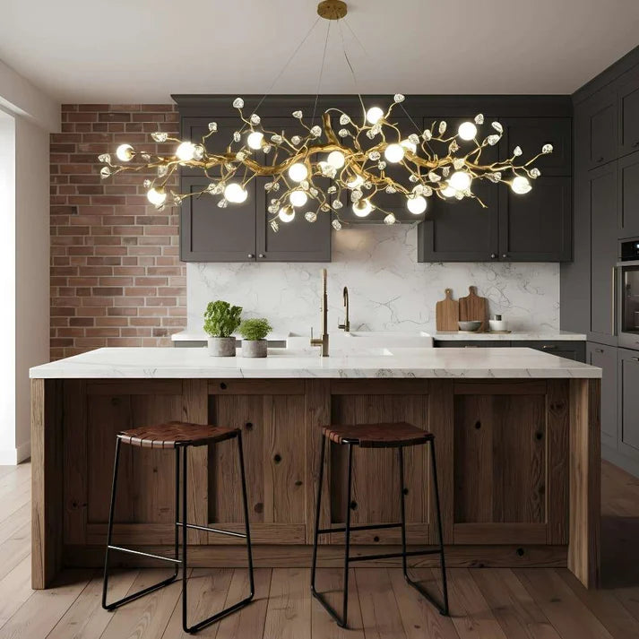 Gemstone Branch Chandelier B