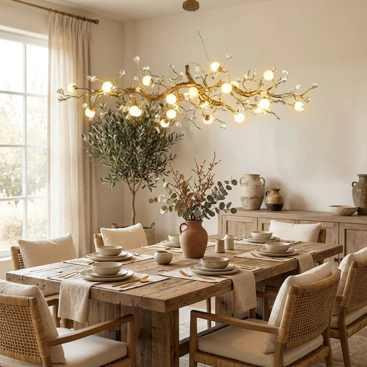 Gemstone Branch Chandelier B