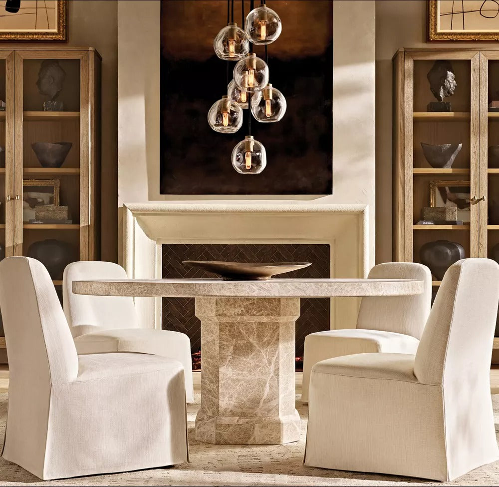 Bubeline Glass Cascade Pendant 3-Globe