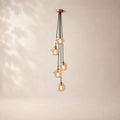 Bubeline Glass Cascade Pendant 5-Globe