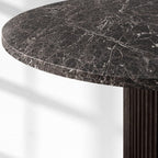 Byrton Emperador Round Modern Dining Table