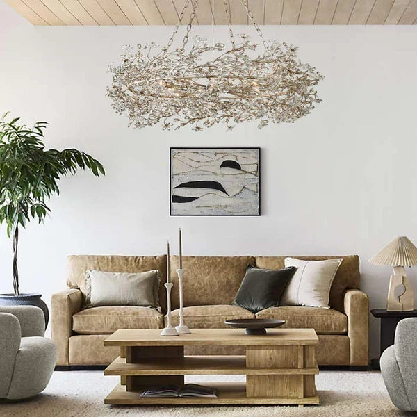 Bloomtress Crown Chandelier 39" 48" 60"