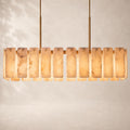 Calvane Onyx Rectangular Chandelier 60"