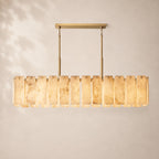 Calvane Onyx Rectangular Chandelier 72"