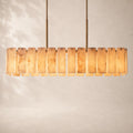 Calvane Onyx Rectangular Chandelier 72"