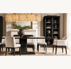 Calvane Onyx Rectangular Chandelier 72"