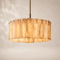Calvane Onyx Round Chandelier 36"