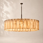 Calvane Onyx Round Chandelier 60"