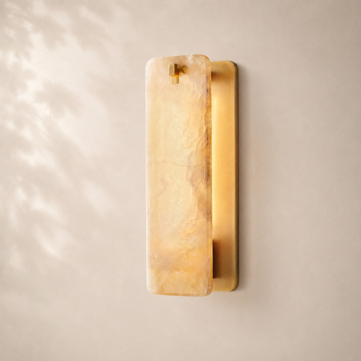 Calvane Onyx Sconce