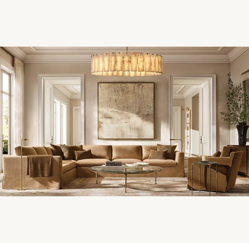 Calvane Onyx Sconce