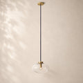 Calvette Clear Glass Pendant