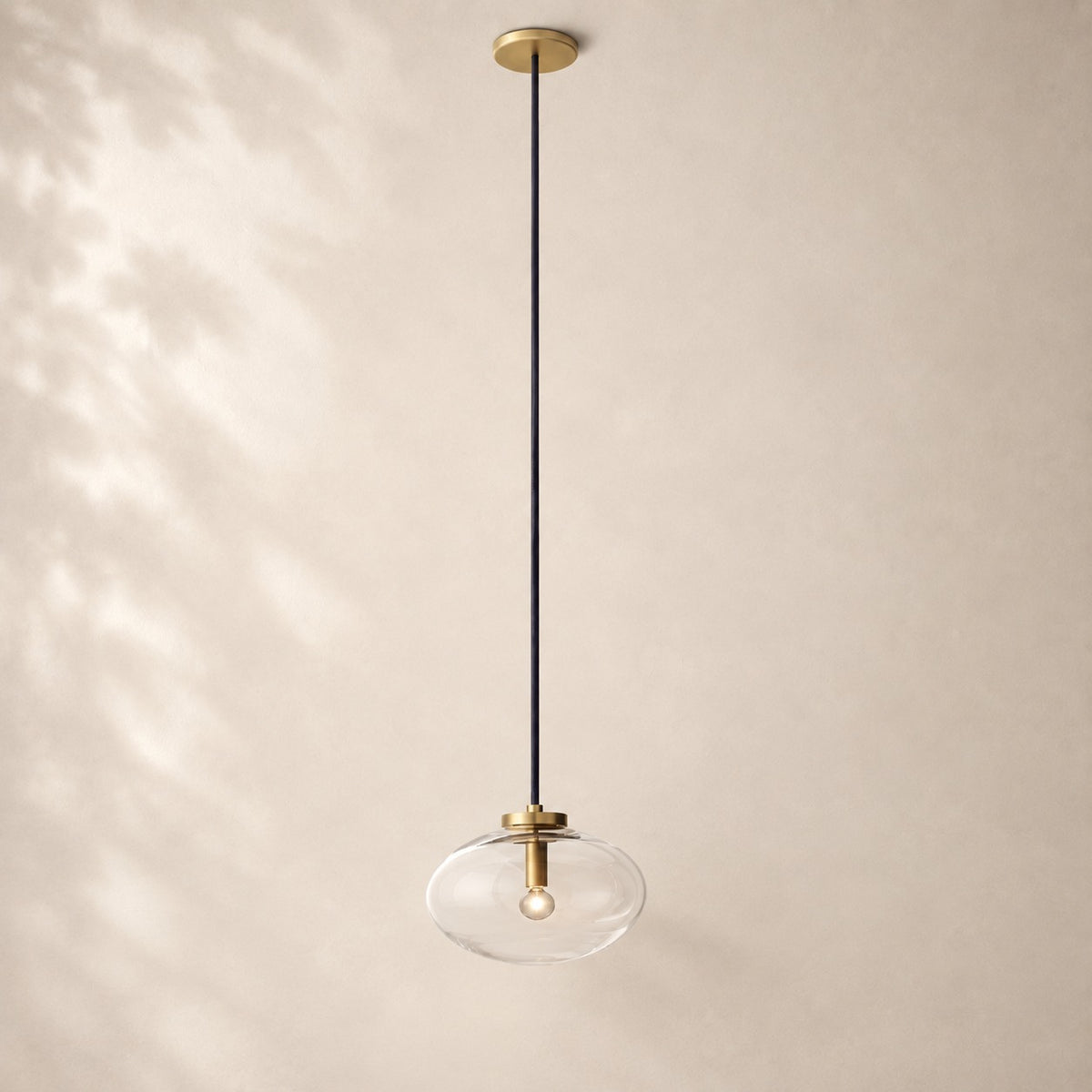 Calvette Clear Glass Pendant