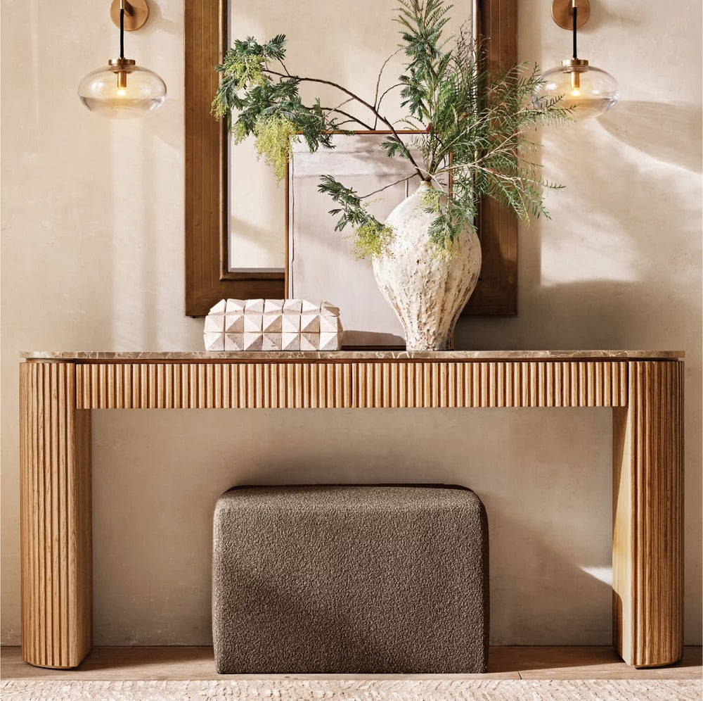 Calvette Clear Glass Sconce