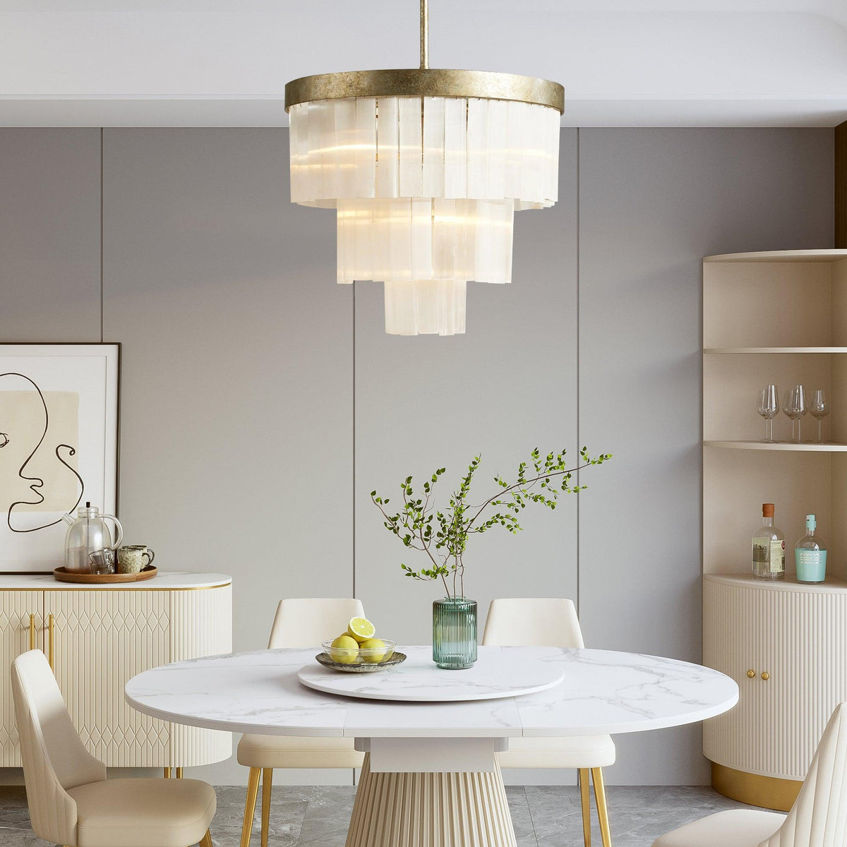 Sparveil 3 Tier Chandelier
