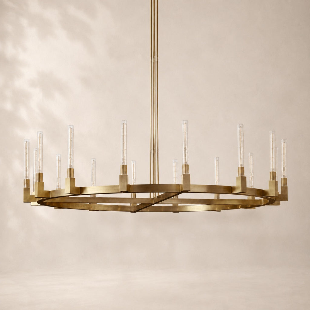 Canmere Round Chandelier 72"