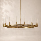 Canmere Round Chandelier 72"