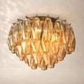 Chivara Clear Glass Flushmount 17"