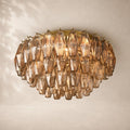 Chivara Amber Glass Flushmount 17"