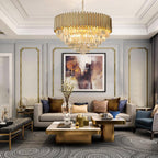 Gleamspire Gold Modern Chandelier