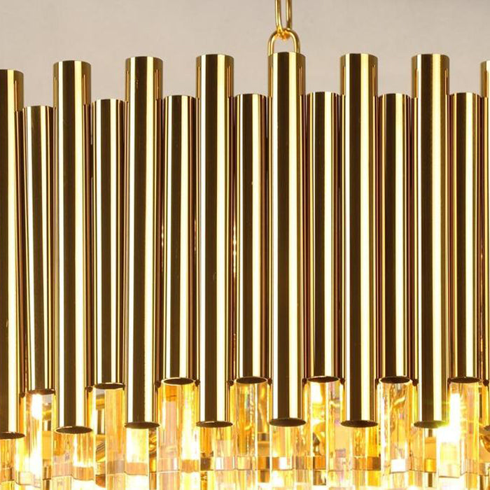Gleamspire Gold Modern Chandelier