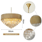 Gleamspire Gold Modern Chandelier