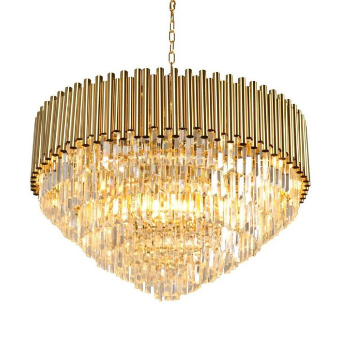 Gleamspire Gold Modern Chandelier