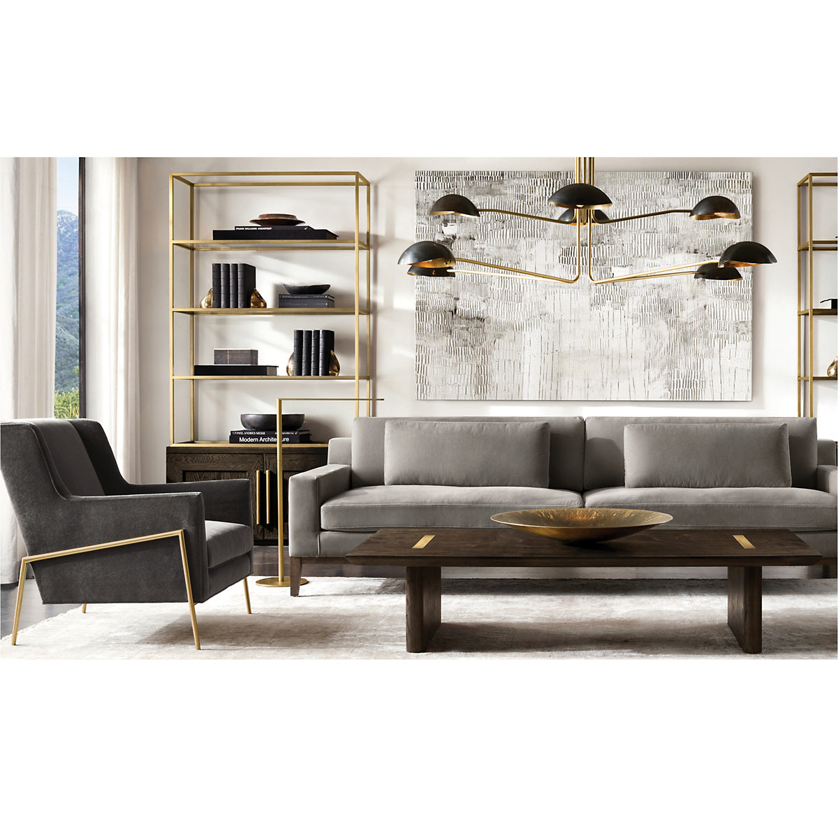 Convista Round Chandelier 48"