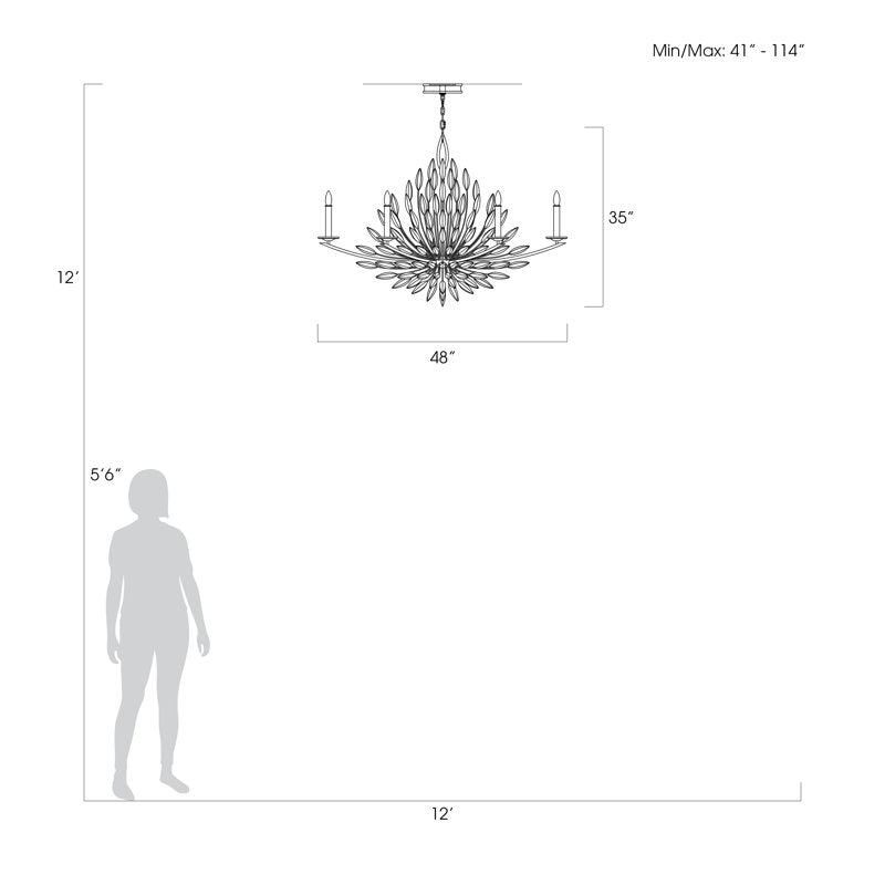 Budsway Buds Candle Chandelier