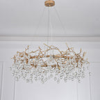 Dewbough Round Small Water Drop Chandelier