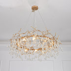 Dewbough Round Small Water Drop Chandelier