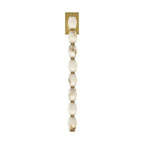 Danette Alabaster Pearl Necklace Wall Sconce