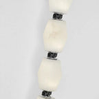 Danette Alabaster Pearl Necklace Wall Sconce