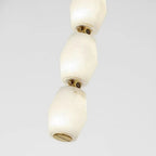 Danette Alabaster Pearl Necklace Wall Sconce