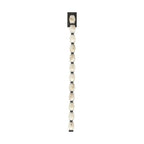 Danette Alabaster Pearl Necklace Wall Sconce