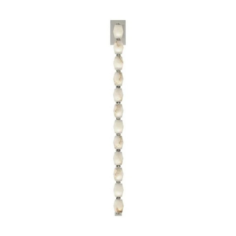 Danette Alabaster Pearl Necklace Wall Sconce