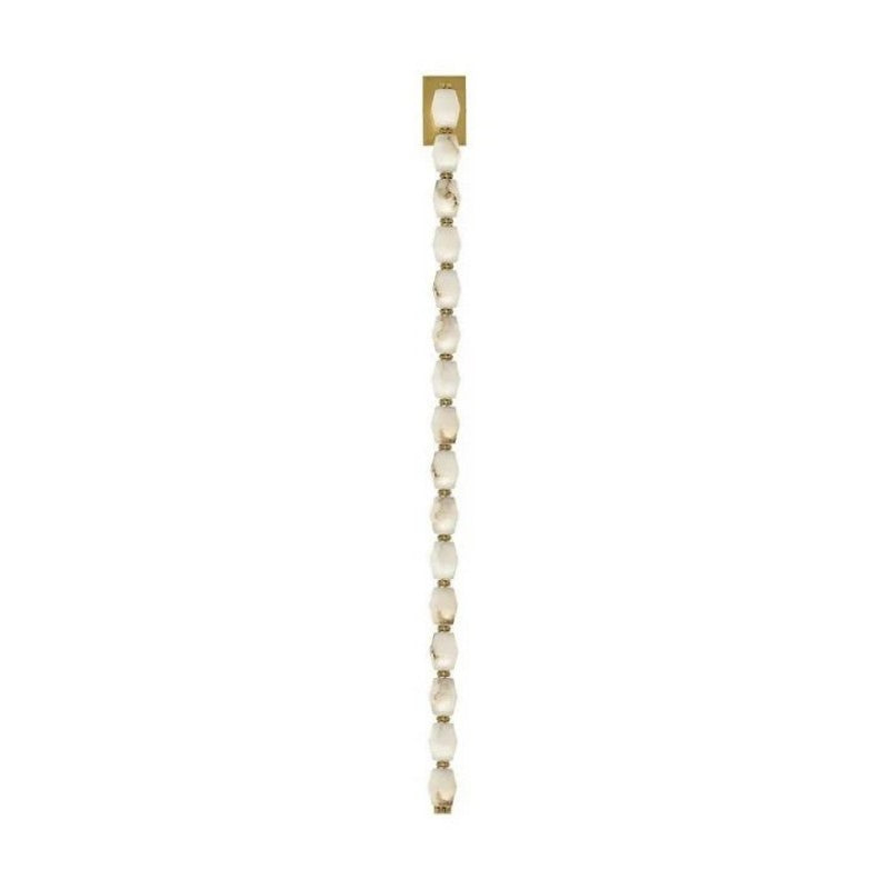 Danette Alabaster Pearl Necklace Wall Sconce