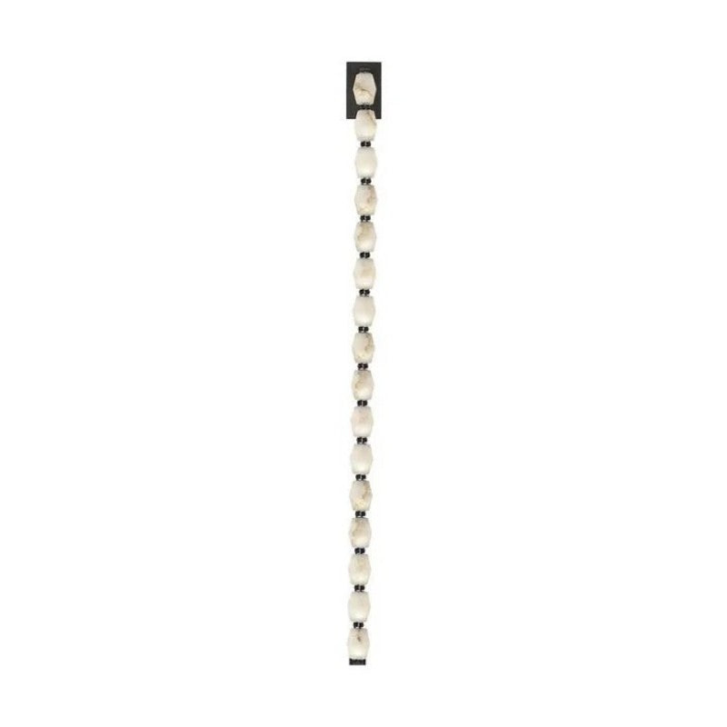Danette Alabaster Pearl Necklace Wall Sconce