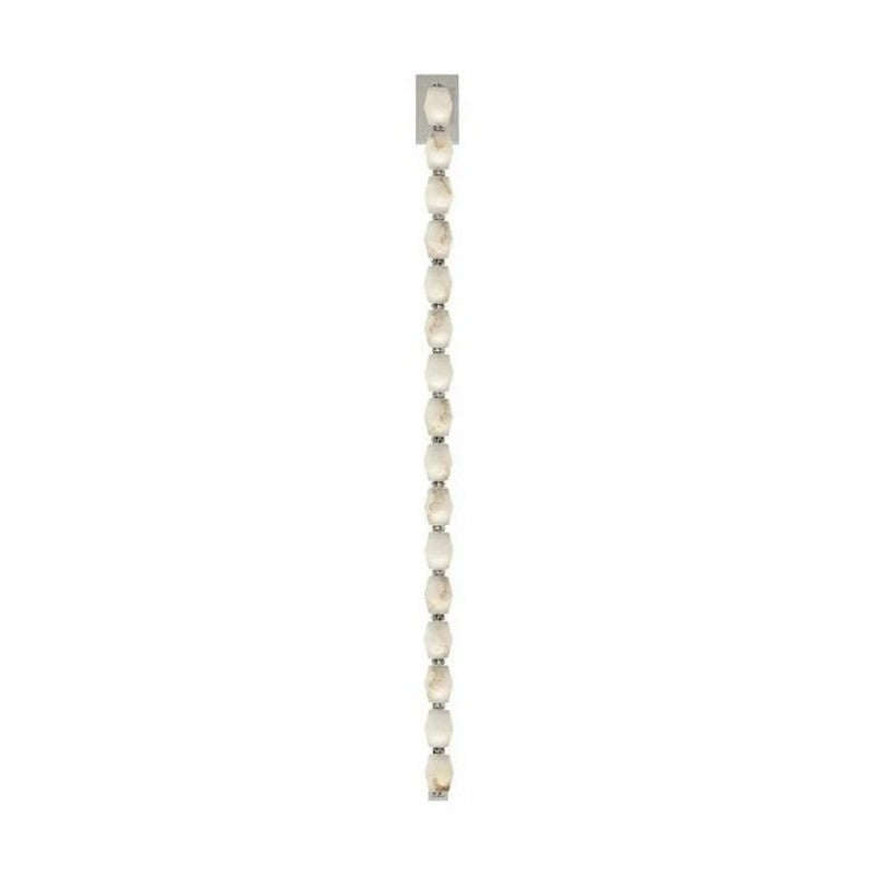 Danette Alabaster Pearl Necklace Wall Sconce