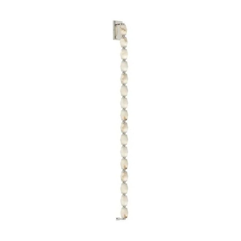 Danette Alabaster Pearl Necklace Wall Sconce
