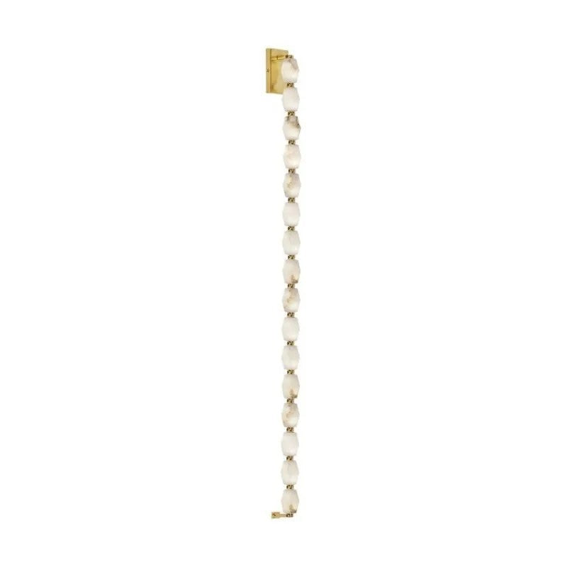 Danette Alabaster Pearl Necklace Wall Sconce