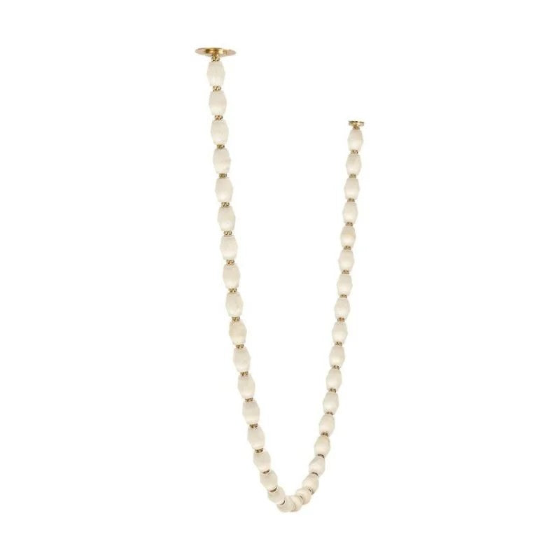 Danette Alabaster Pearl Necklace Chandelier