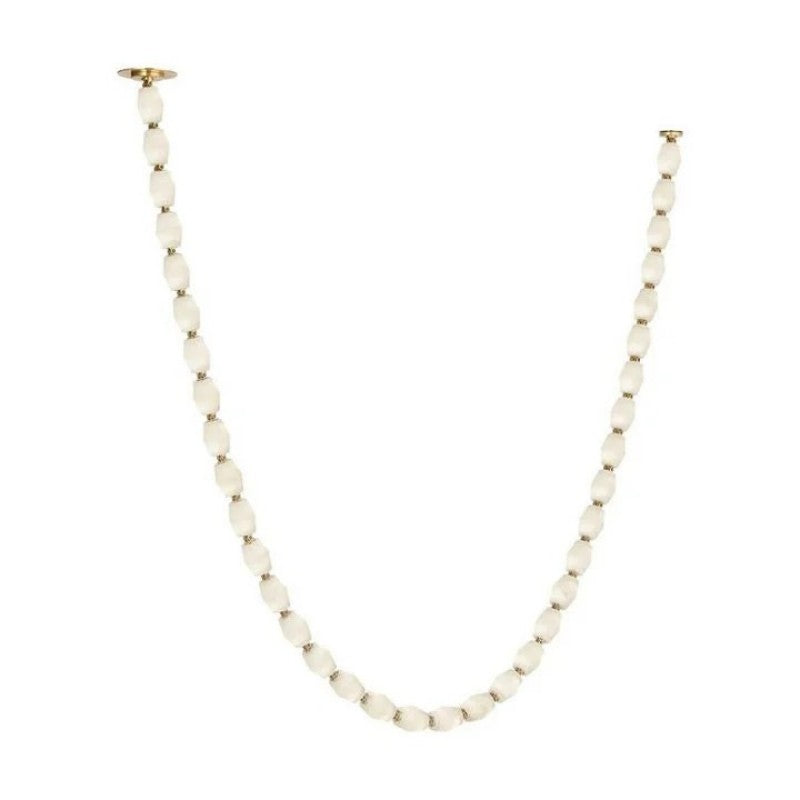 Danette Alabaster Pearl Necklace Chandelier