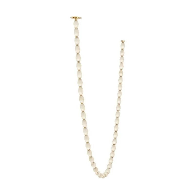 Danette Alabaster Pearl Necklace Chandelier